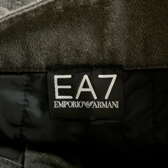 Emporio Armani EA7 Men's Wool Painted Insulated Snow Pants US M IT L EU 50 - Picture 6 of 6